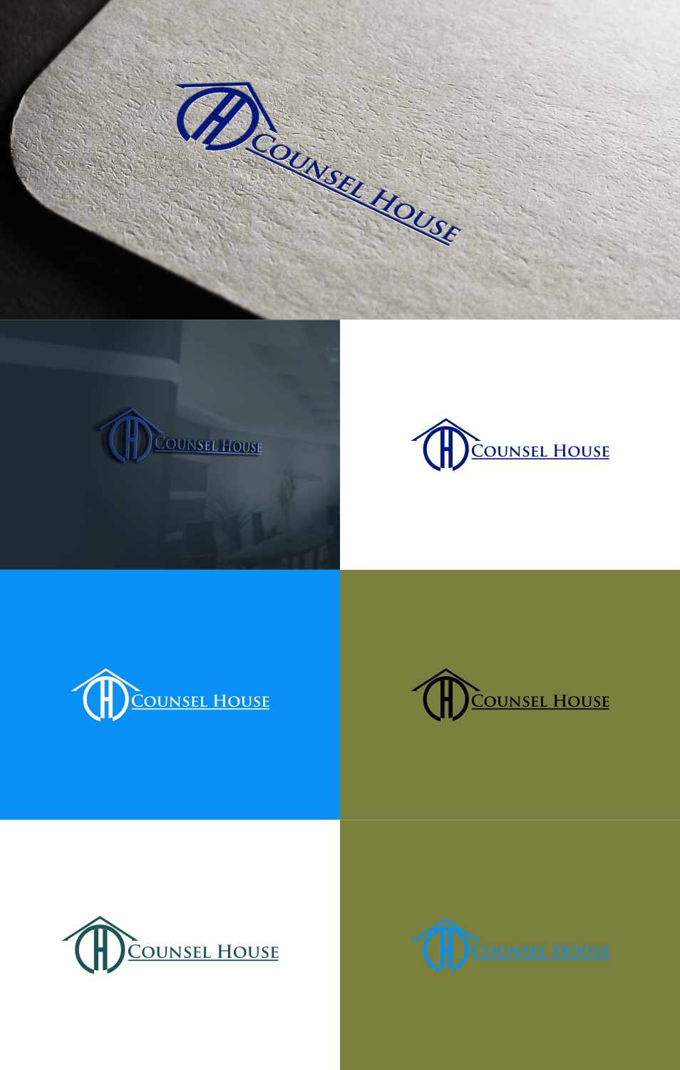Logo Design by suthita 2 for Cousel House  | Design #19632735