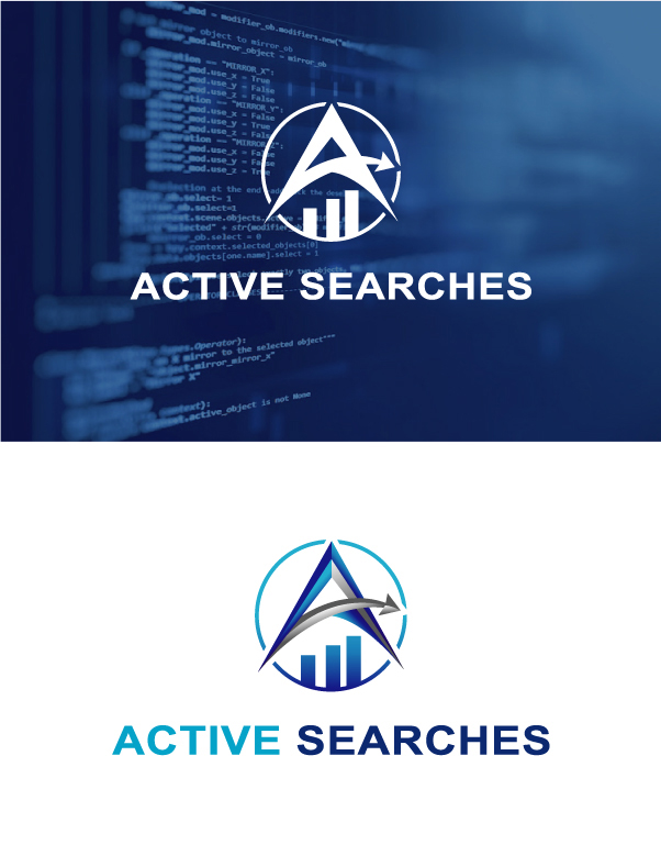 Logo-Design von quantumwebtech für Active Searches | Design #19618996