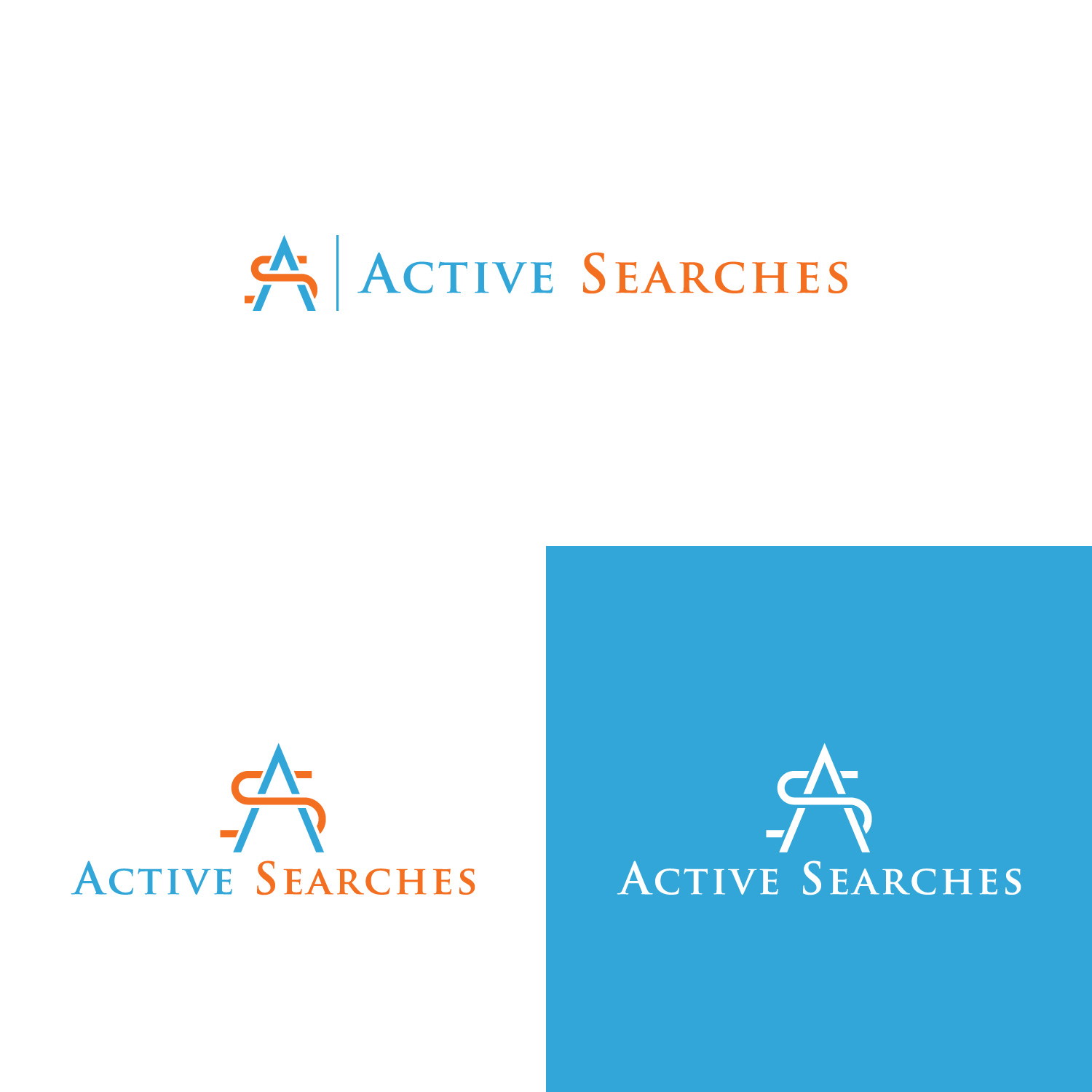 Logo Design by Md R. Maruf for Active Searches | Design #19622764