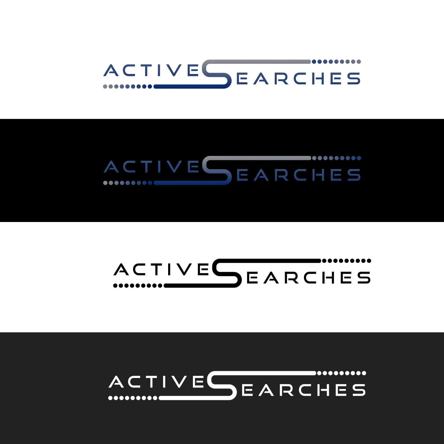 Logo Design by Alpha design for Active Searches | Design #19618524