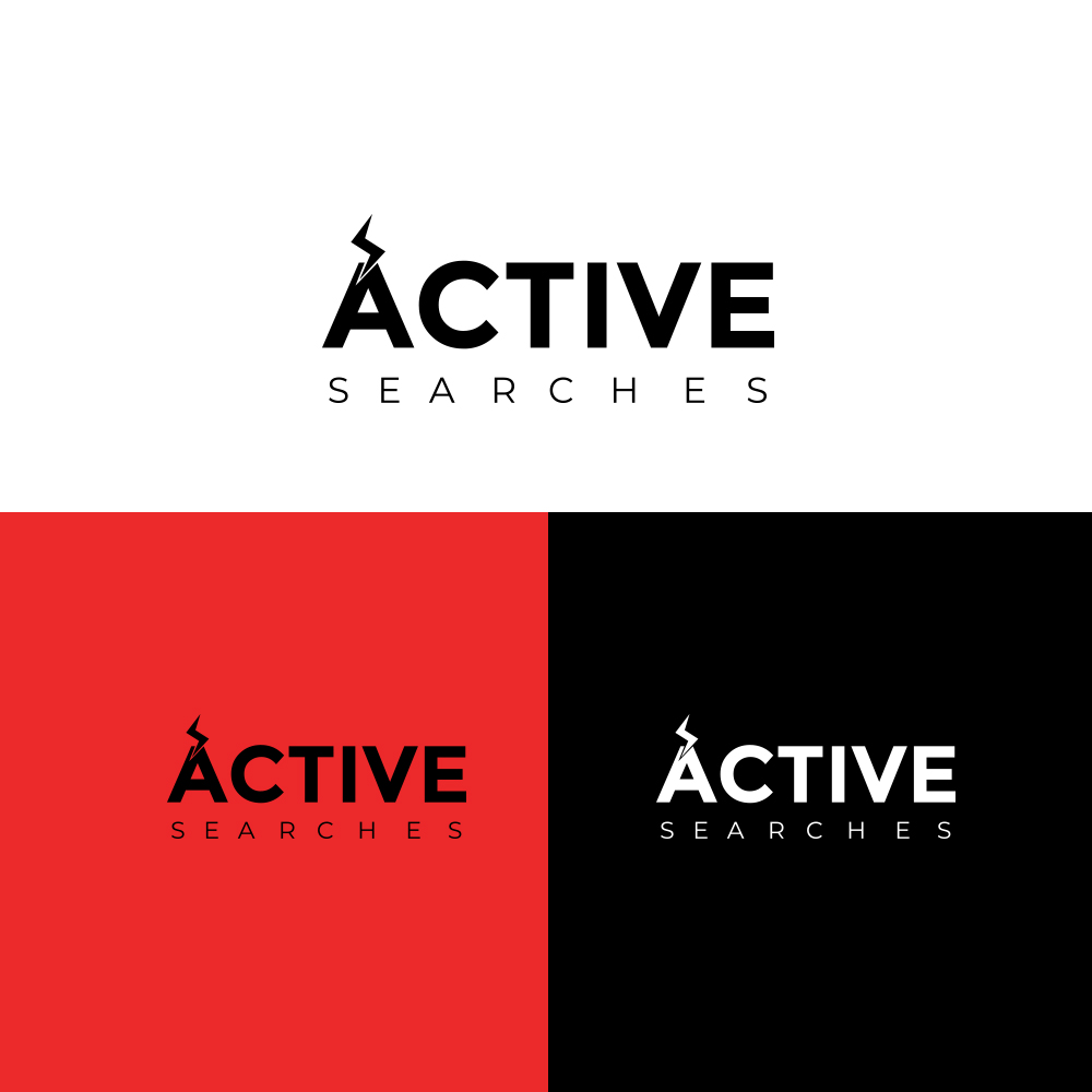 Logo Design by Kobita1 for Active Searches | Design #19624050
