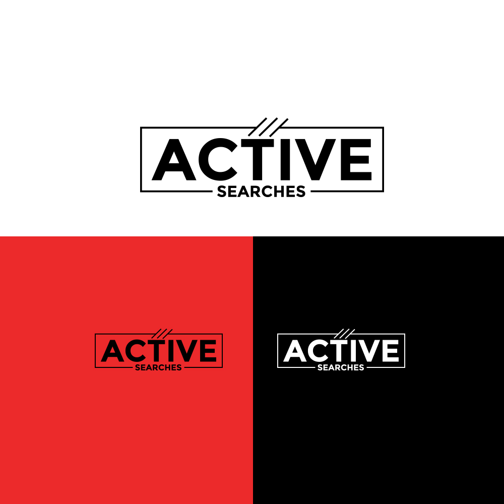 Logo Design by Kobita1 for Active Searches | Design #19624064