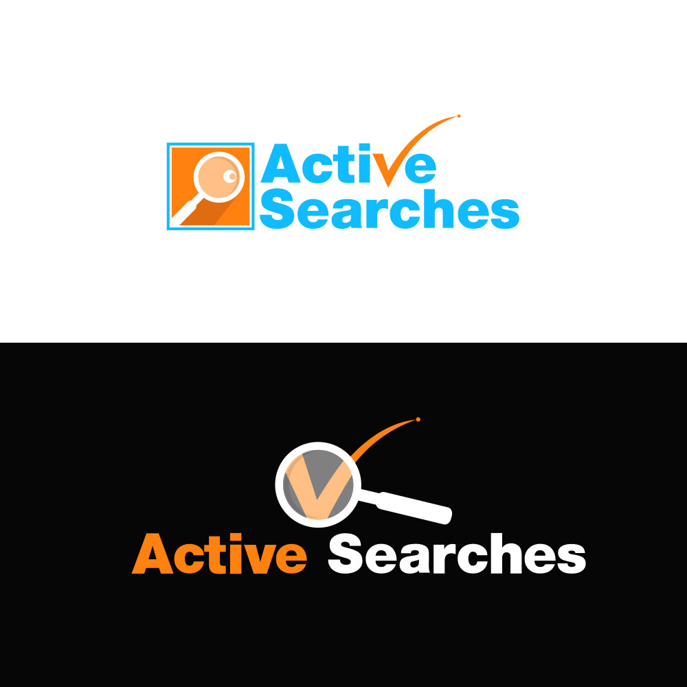 Logo Design by zaidiw9 2 for Active Searches | Design #19639044