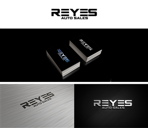 Reyes Auto Sales | Logo Design by AFD