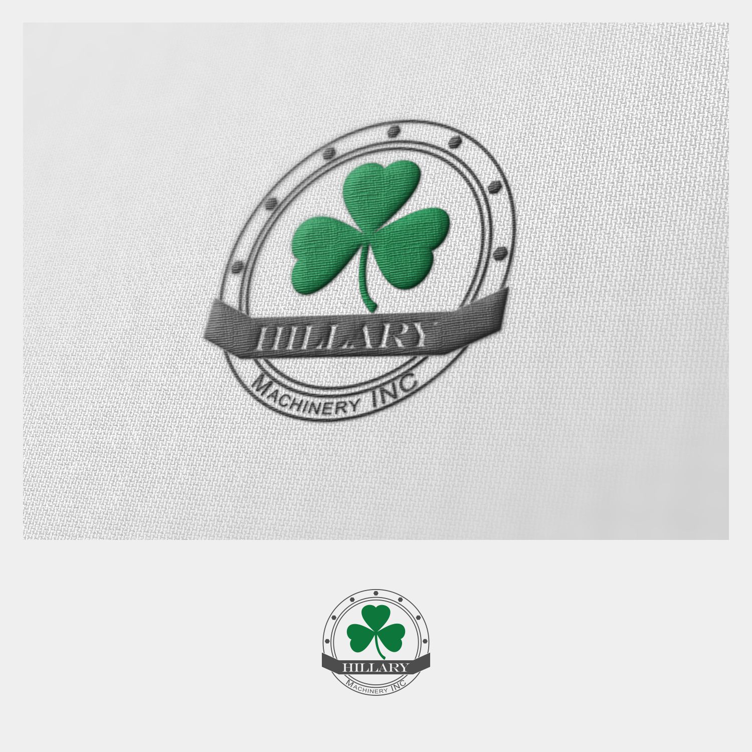 Diseño de Logo por adie_78 para Hillary Machinery Inc | Diseño #19615538