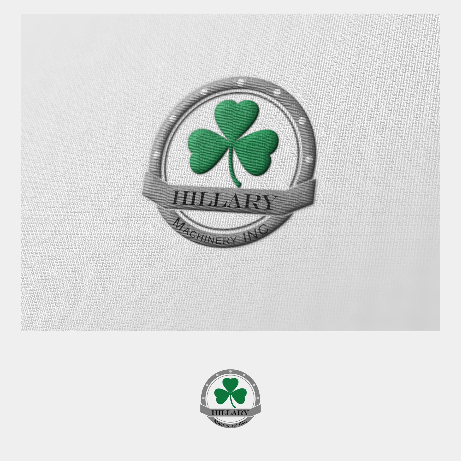 Logo Design by adie_78 for Hillary Machinery Inc | Design #19618224