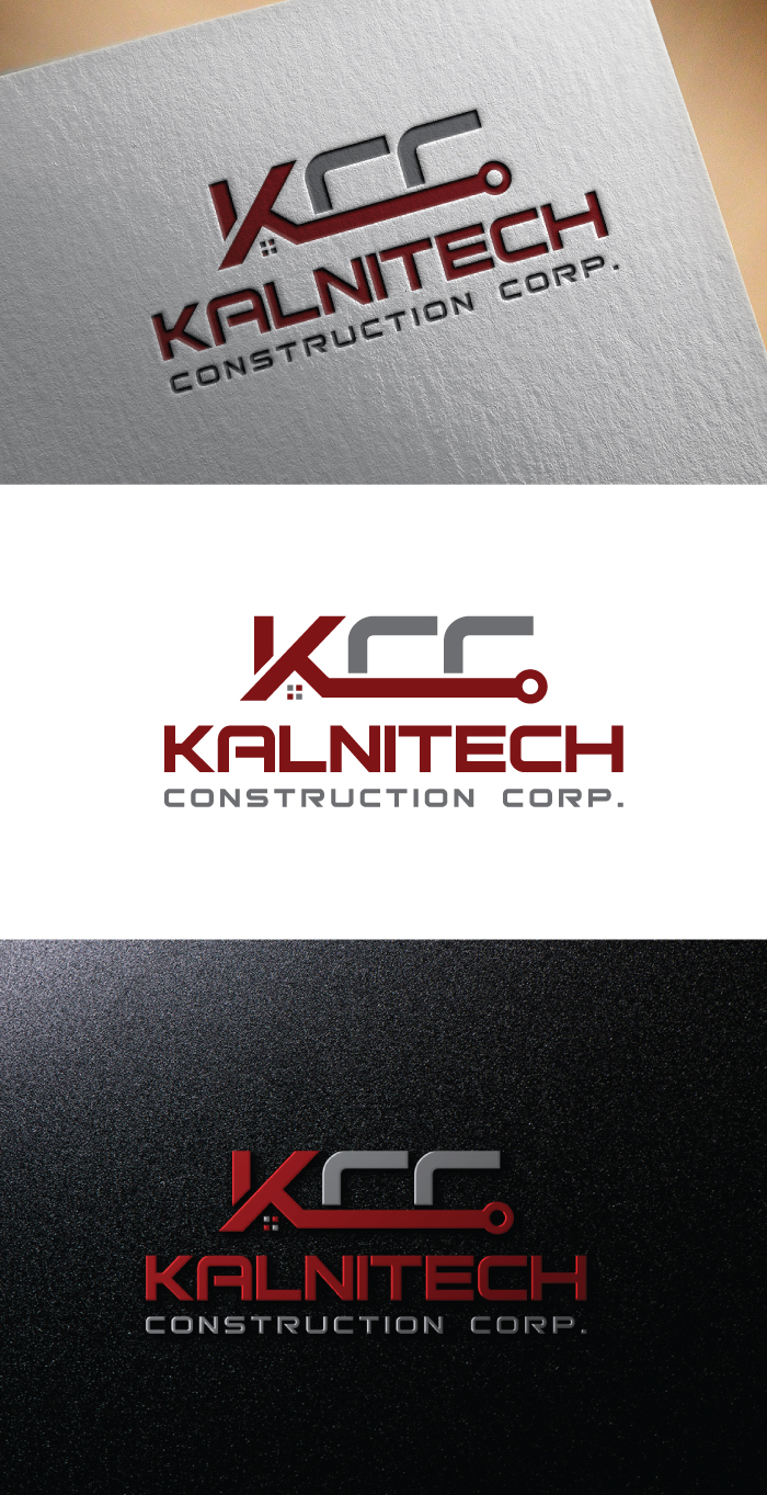 Logo Design by Mr  Destiny for Kalnitech Construction Corp. | Design #19618265