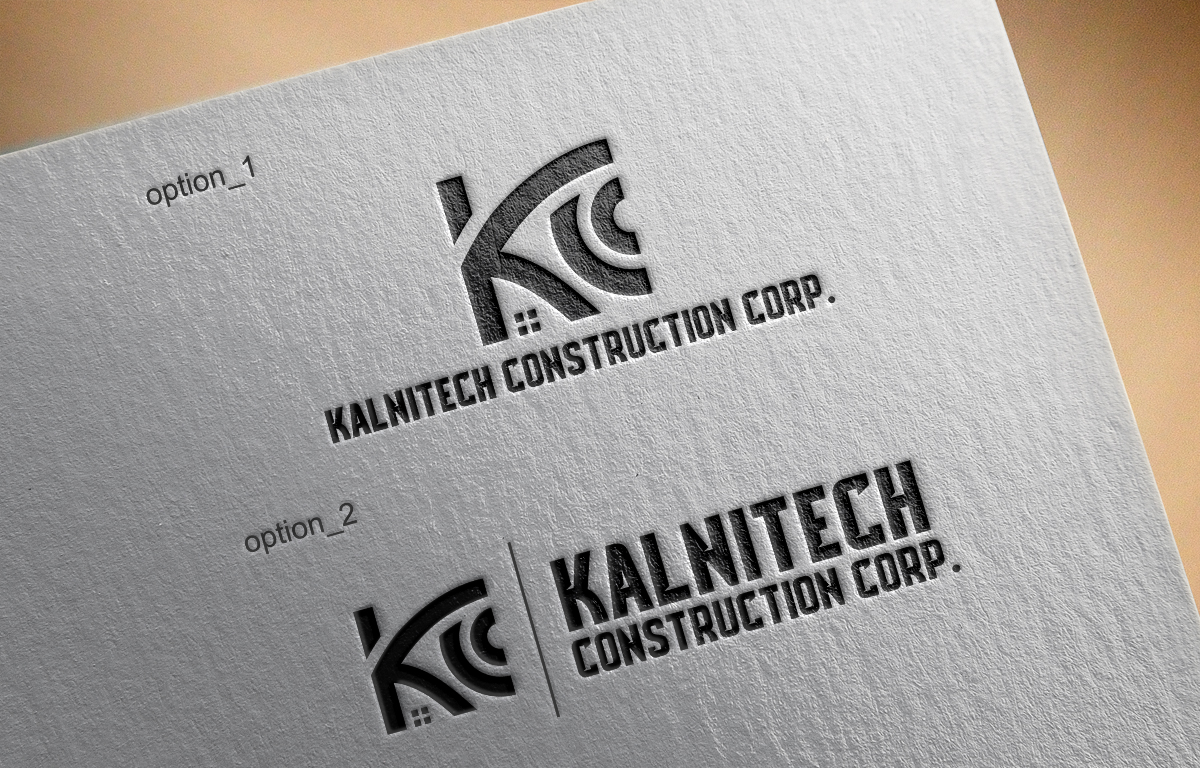 Logo Design by Jugnoo for Kalnitech Construction Corp. | Design #19624392
