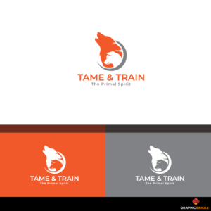 TRAIN AND TAME      ....the Primal Spirit | Logo Design by Graphic Bricks