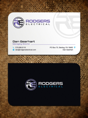 Business Card Design by Sandaruwan for Rodgers Electrical | Design #19620269