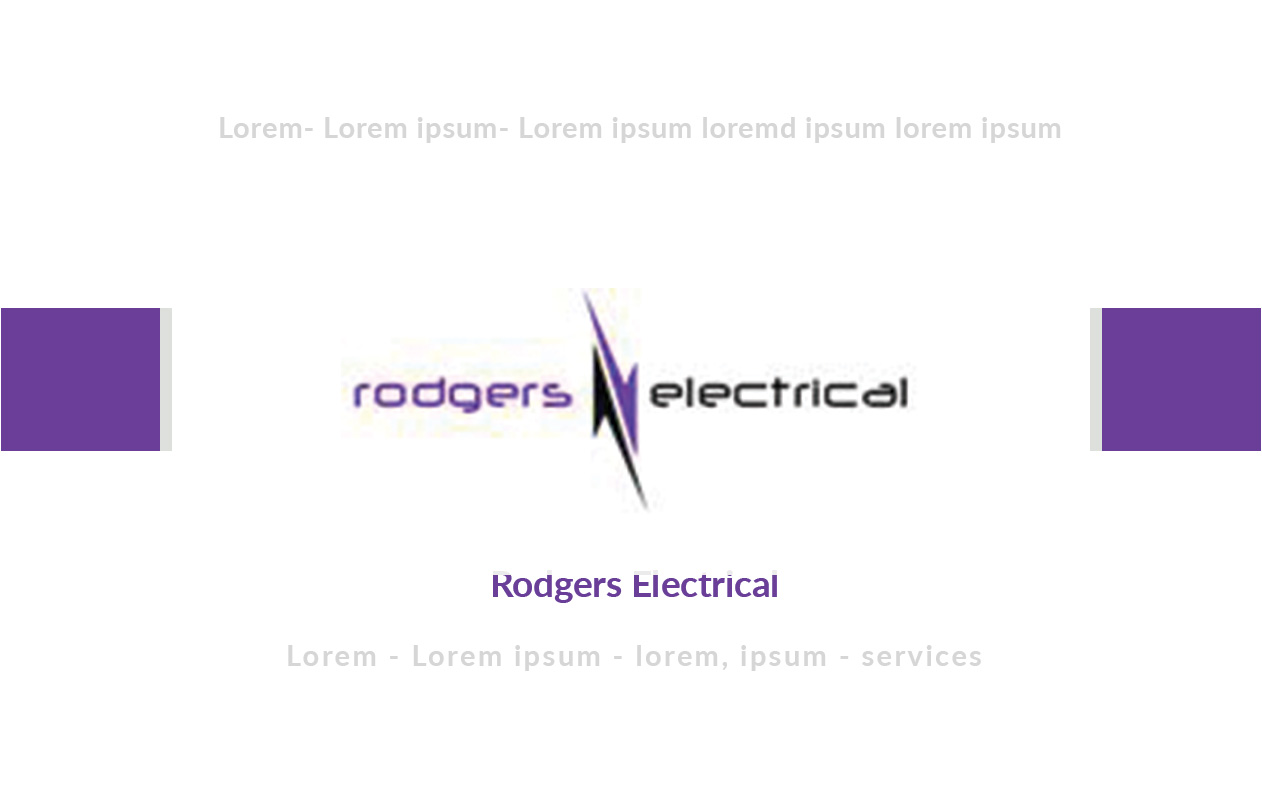 Business Card Design by diana popescu for Rodgers Electrical | Design #19651562