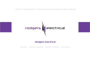 Diseño de Tarjeta de Presentación por diana popescu para Rodgers Electrical | Diseño: #19651562