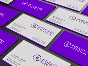 Visitenkarten-Design von Creations Box 2015 für Rodgers Electrical | Design: #19630977