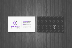 Business Card Design by Creations Box 2015 for Rodgers Electrical | Design: #19630979