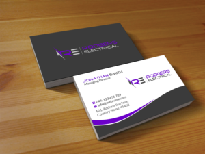 Business Card Design by Creations Box 2015 for Rodgers Electrical | Design: #19630984