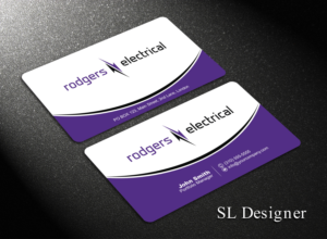 Visitenkarten-Design von SL Designer für Rodgers Electrical | Design: #19621324