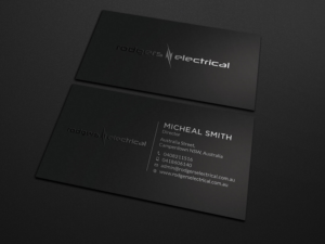 Diseño de Tarjeta de Presentación por Tripti Ranjan Gain para Rodgers Electrical | Diseño: #19618593