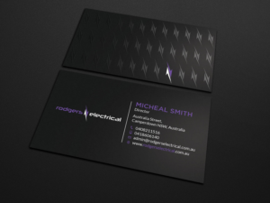 Business Card Design by Tripti Ranjan Gain for Rodgers Electrical | Design: #19618598