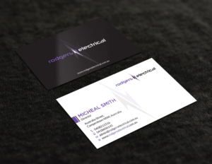 Business Card Design by Tripti Ranjan Gain for Rodgers Electrical | Design: #19618607