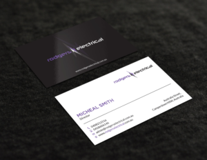 Business Card Design by Tripti Ranjan Gain for Rodgers Electrical | Design: #19618610