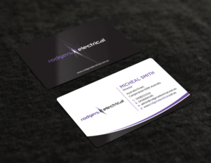 Business Card Design by Tripti Ranjan Gain for Rodgers Electrical | Design: #19618612