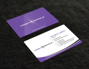 Business Card Design by Tripti Ranjan Gain for Rodgers Electrical | Design: #19618614