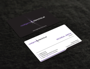 Business Card Design by Tripti Ranjan Gain for Rodgers Electrical | Design: #19618615