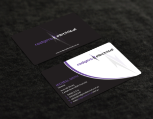 Business Card Design by Tripti Ranjan Gain for Rodgers Electrical | Design: #19618617
