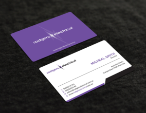 Business Card Design by Tripti Ranjan Gain for Rodgers Electrical | Design: #19618618