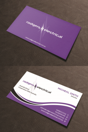 Visitenkarten-Design von Tripti Ranjan Gain für Rodgers Electrical | Design: #19618636