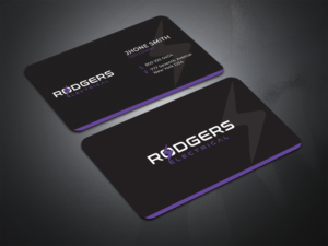 Business Card Design by Moumita_ for Rodgers Electrical | Design: #19628144