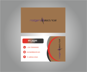 Visitenkarten-Design von Buildsmart für Rodgers Electrical | Design #19671677
