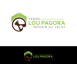 Logo Design by designmind78 for Ferme "Lou Pagora" - Mohair du Velay | Design: #19628429