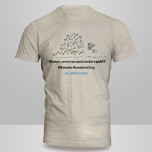 Elbrevier Shirt-Design, Tierschutz, Hund | T-shirt Design by Kero
