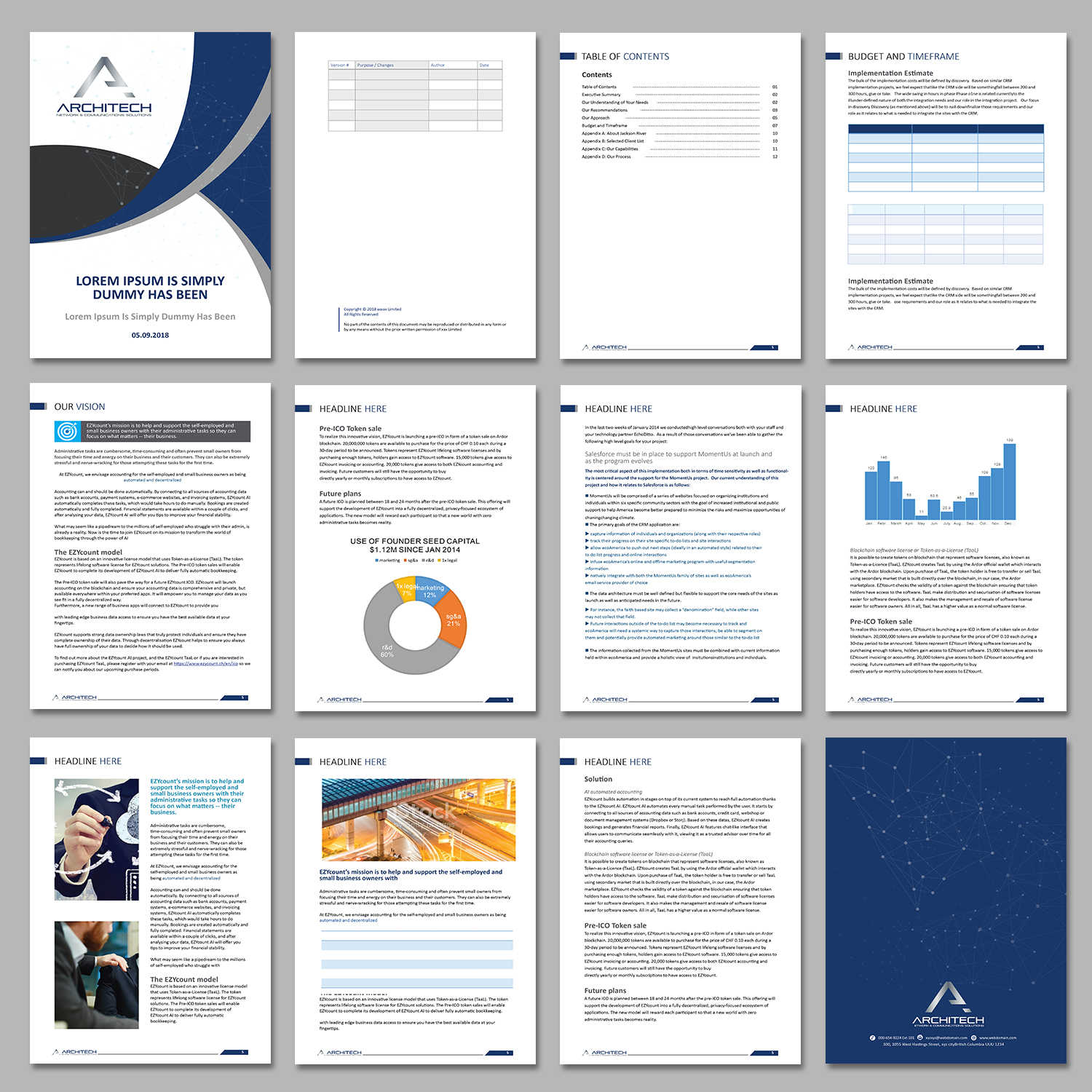 Word Template Design by kousik for this project | Design #19673830