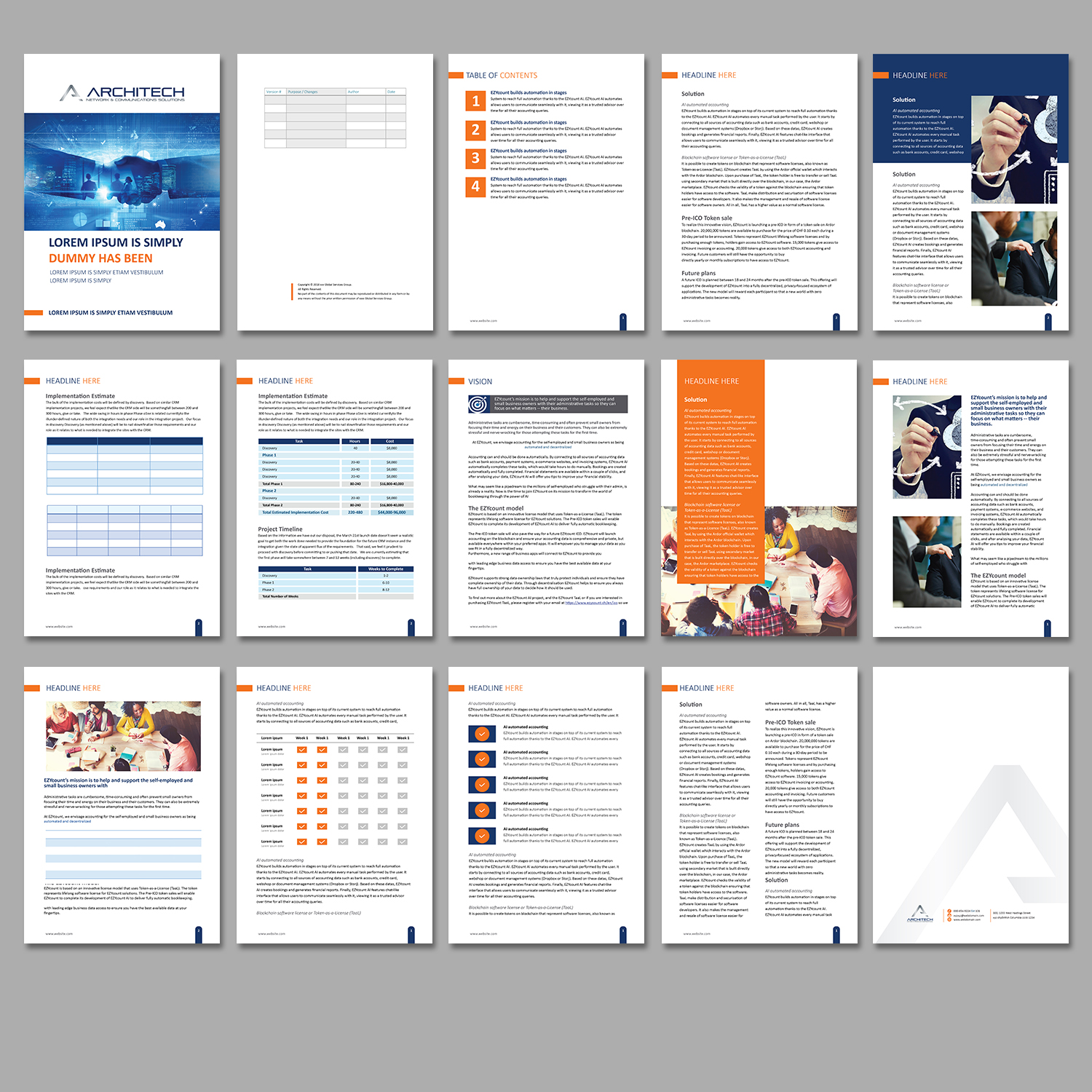 Diseño de Plantilla de Word por kousik para este proyecto | Diseño #19688103