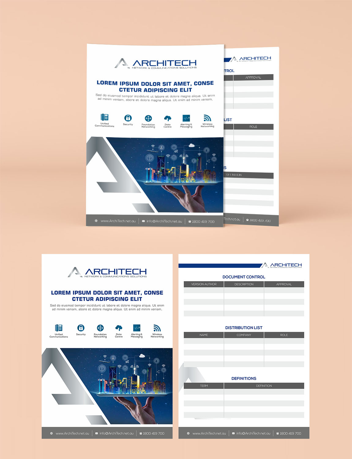 Word Template Design by aspiremedia for this project | Design #19621923