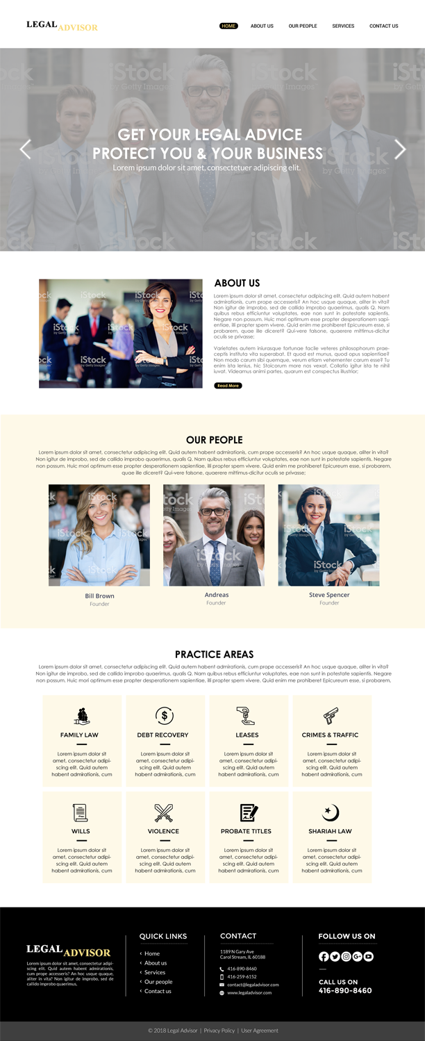 Web Design by chandrayaan.creative for Freelancercontest.com | Design #19626768