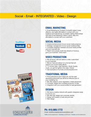 Flyer Design by gagan for this project | Design: #695833