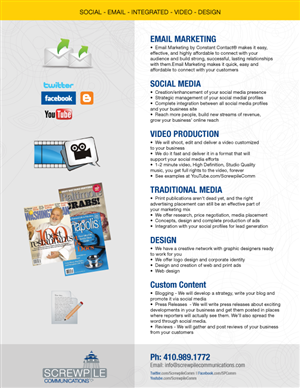 Flyer Design by gagan for this project | Design: #696639