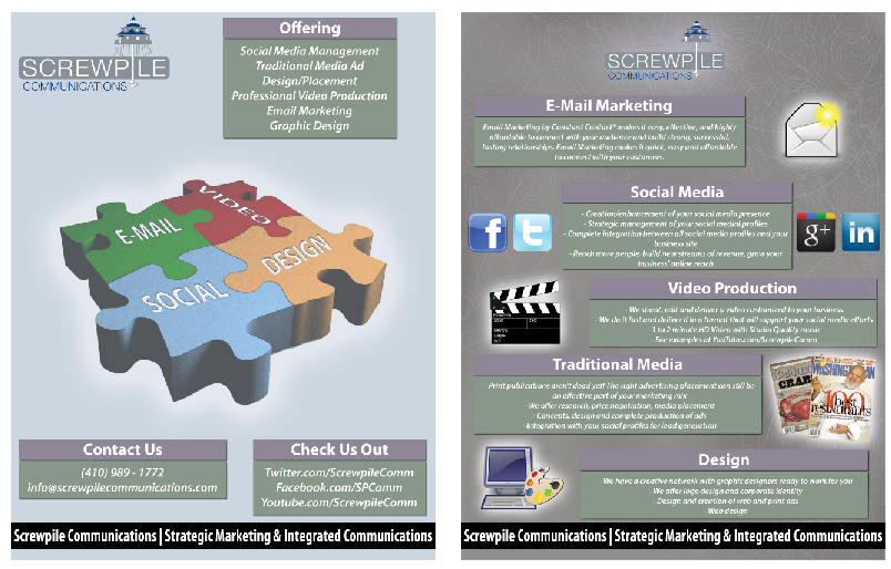 Flyer Design by Ken Brooks for this project | Design #691695