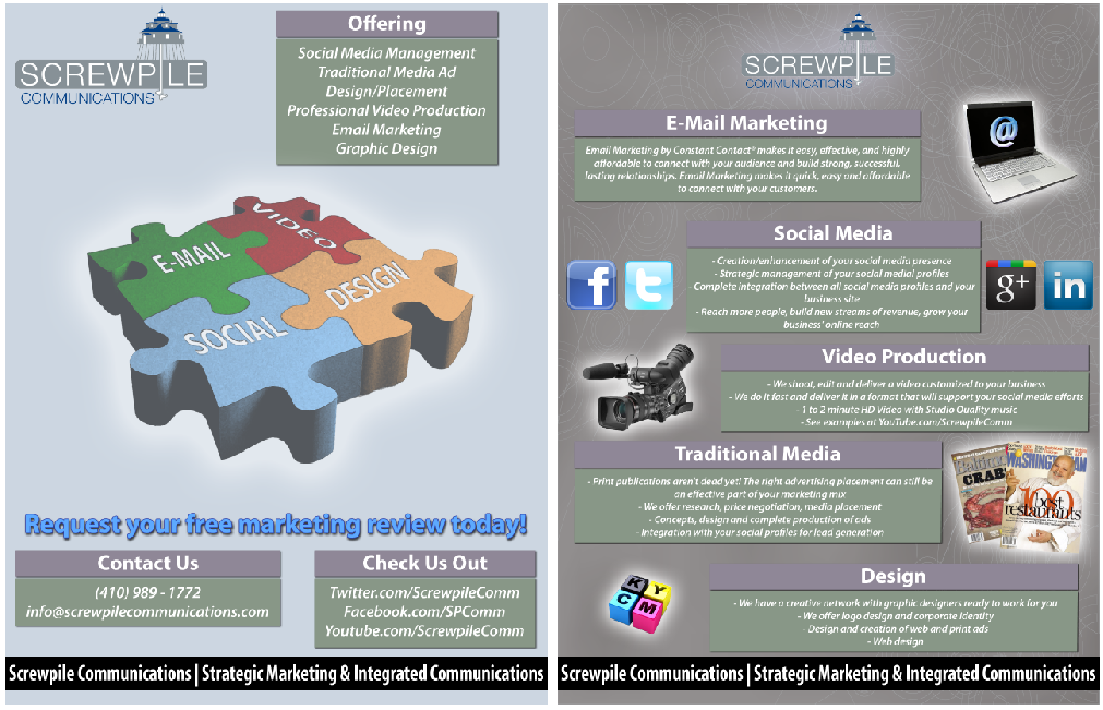 Flyer Design by Ken Brooks for this project | Design #694562