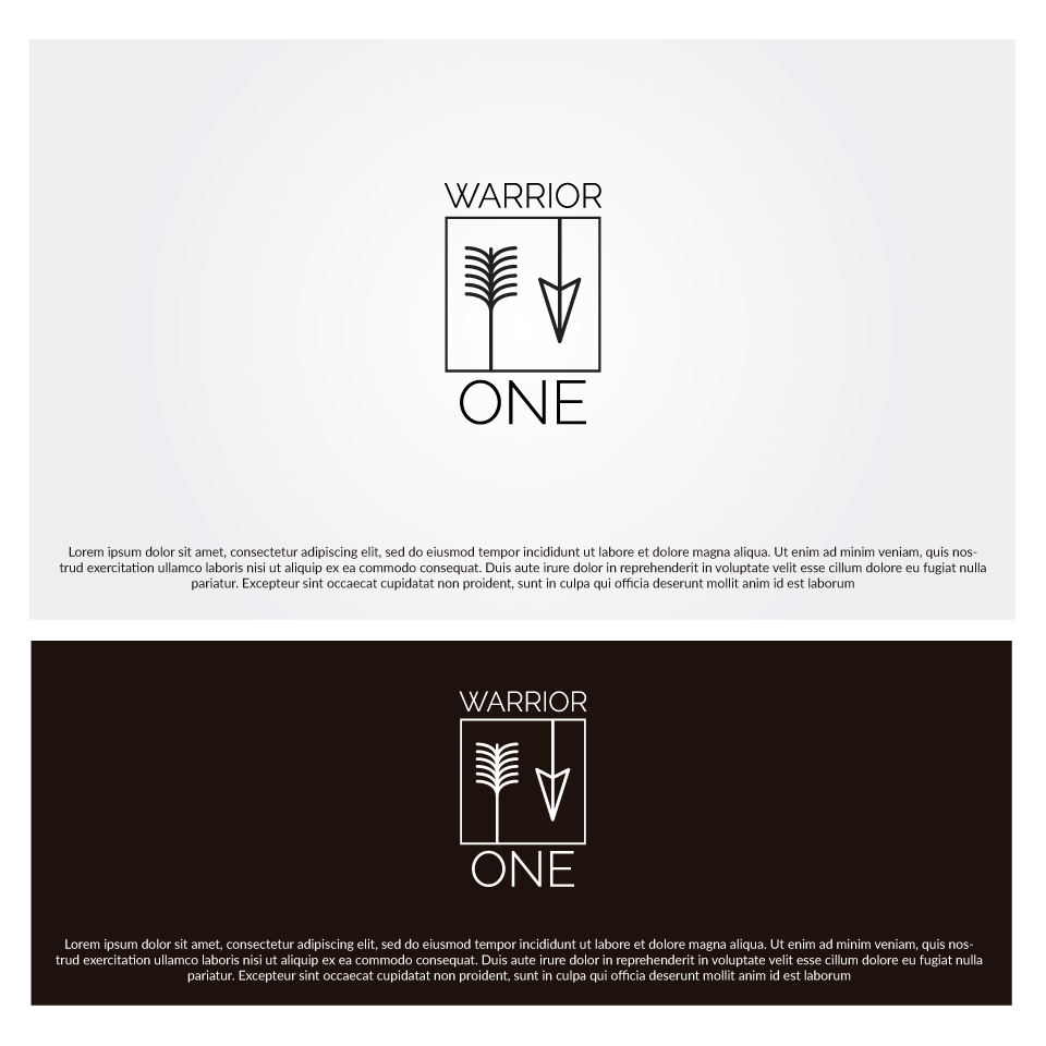 Logo-Design von WILD FOX Desing Studio für Warrior ONE e.U. | Design #19695160