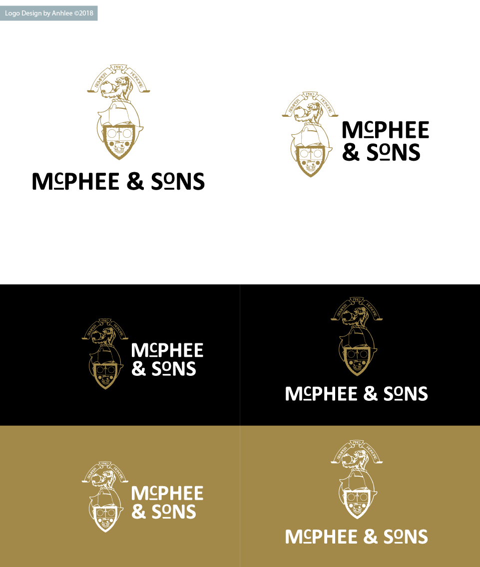 Diseño de Logo por Anhlee para McPhee & Sons | Diseño #19624487