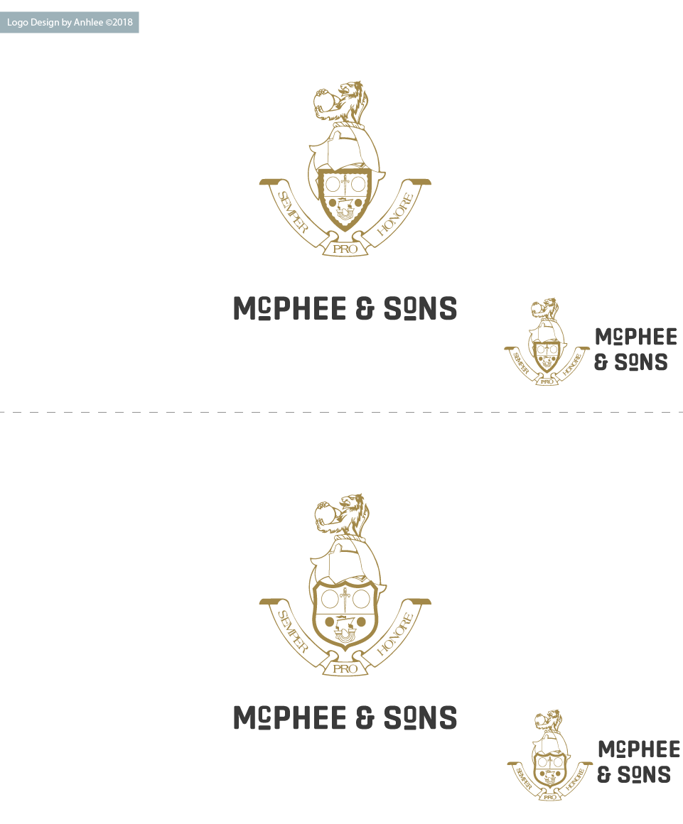 Design de Logo par Anhlee pour McPhee & Sons | Design #19627843