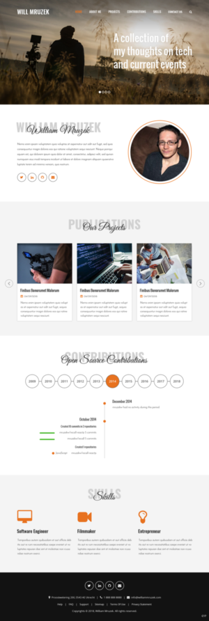 Web Design by pb for this project | Design: #19627235