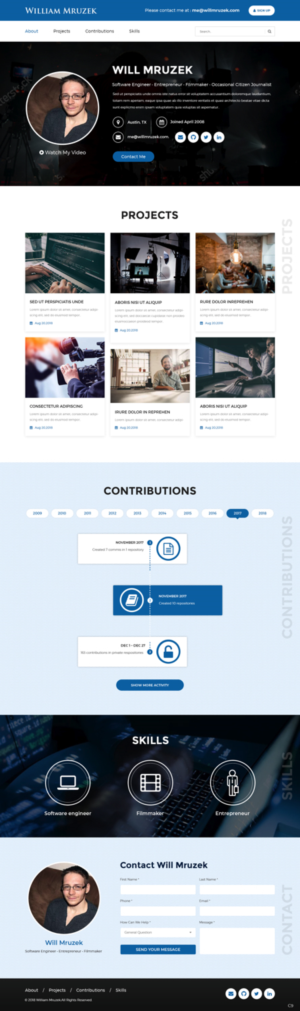 Web Design by pb for this project | Design: #19627236