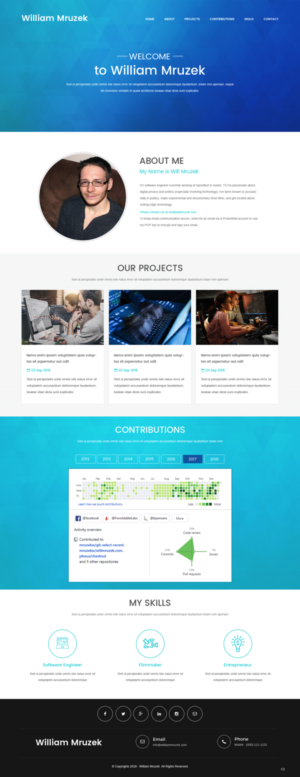 Web Design by pb for this project | Design: #19631848