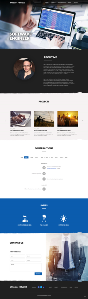 Web Design by pb for this project | Design: #19631854
