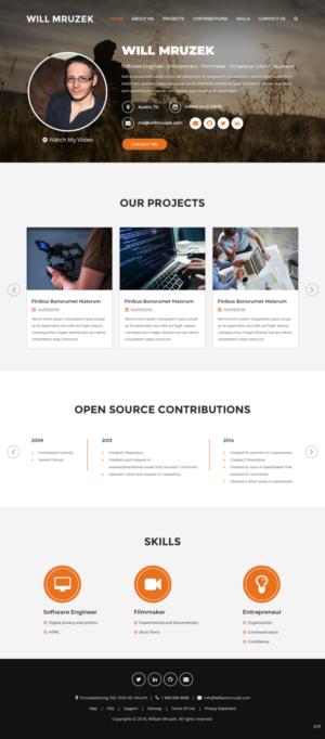Web Design by pb for this project | Design: #19641213